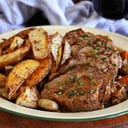 Foto de Bondiola a la cerveza al disco