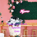 Foto de Fresas con crema, oreo y granola