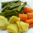 Foto de verduras hervidas