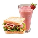 Foto de LICUADO + SANDWICH DE JYQ