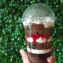 Foto de Torta vegana en vaso