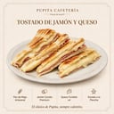 Foto de Tostado de Jamon y queso