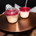 Foto de Mousse de queso con dulce de mora
