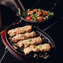 Foto de Brochetas de pollo a la parmesana