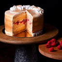Foto de Torta 3 leches frambuesa cafe 