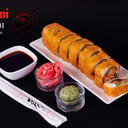 Foto de NA52 Sake: Salmón, Queso Crema, Palta Envueltos en Panko y Tempurizados