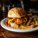 Foto de Hamburguesa clasica