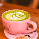 Foto de Matcha latte vainilla 