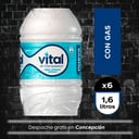 Foto de Agua Mineral Vital Con Gas 1.6L