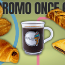 Foto de Promo Once Bolleria 6 Con Café