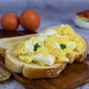 Foto de sandwich huevo