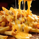 Foto de Porción de PAPAS con Cheddar