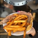Foto de ASADO BANDERITA CON FRITAS