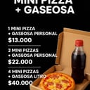 Foto de 1 Mini Pizza + Gaseosa personal