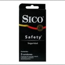 Foto de PRRESERVATIVOS SICO SAFETY (CAJA NEGRA CON 3 CONDONES)