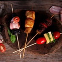 Foto de Brocheta (ciruela y panceta)