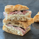 Foto de Focaccia de mortadela y queso