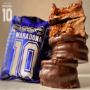 Foto de Alfajor Maradona blanco o negro