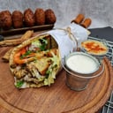 Foto de Shawarma Mixto de pollo y falafel