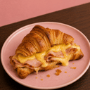 Foto de Croissant Jamón queso a la plancha