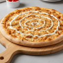 Foto de Pizza pollo con catupiry con borda rellena