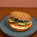 Foto de Bagel salmón