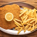 Foto de MILANESA CON FRITAS