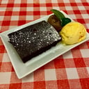 Foto de Brownie con helado