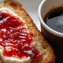 Foto de 2 tostadas + Café grande