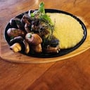 Foto de Provoleta con champiñon