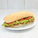 Foto de Milanesa, Tomate y Lechuga en Pan Alpargata
