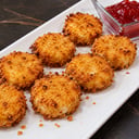 Foto de Queso de cabra frito con mermelada de fresa