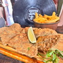 Foto de Milanesa con guarnición