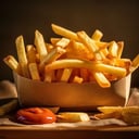 Foto de Porcion de Papas Fritas