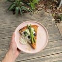 Foto de faina con esparragos