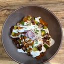 Foto de Chilaquiles con chicharrón norteño