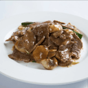 Foto de Carne con champiñon 