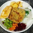 Foto de MILANESA CON PAPAS AL OREGANO