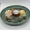 Foto de Volcán con dulce de leche casero