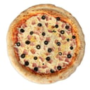 Foto de Pizza Olivia (jamón y aceitunas)