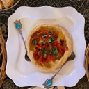 Foto de Hummus con Pimientos Dulces Rostizados