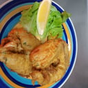 Foto de Congrio dorado frito 