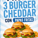 Foto de Promo 3 Burger Cheddar
