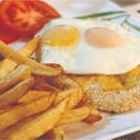 Foto de MILANESA NAPOLITANA A CABALL0