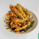 Foto de Berenjenas en tempura con miel de caña